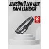 ieg™ Sensörlü Şarjlı Type-c Şarj Işıklı Kafa Lambası Kamp Lambası