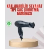 ieg™ Seyahat Tipi Saç Kurutma Makinesi Katlanabilir Hafif Yapı
