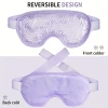 ieg™ Sıcak Ve Soğuk Boncuklu Buz Jeli Terapi Göz Maskesi (Mor)