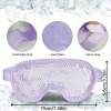 ieg™ Sıcak Ve Soğuk Boncuklu Buz Jeli Terapi Göz Maskesi (Mor)