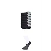 ieg™ Siyah Erkek Görünmez Çorap 6 çift