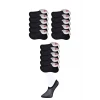 ieg™ Siyah Kadın Görünmez Çorap 15 çift