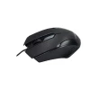 ieg™ Siyah Mat Desenli USB Kablolu 3D Optik Mouse
