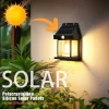 ieg™ Solar Rustik Ampullü Duvar Lambası - Gün Işığı