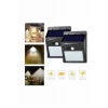 ieg™ Solar Sensörlü Duvar Lambası Bahçe Lamba 20 Led Işık