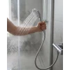 ieg™ Spiral Hortumlu 4 Kademeli Krem El Duşu Başlığı Banyo Duş Seti