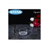 ieg™ Square Tekli Kare Cam Kahvaltılık Kase -81485
