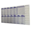 ieg™  Statik Akıllı Kağıt Ingilizce Çarpım Tablosu 100x56 Cm