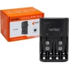 ieg™ STC-C802 AA-AAA-9V Uyumlu 4lü Pil Şarj Aleti