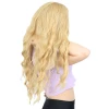 ieg™ Su Dalgası Uzun Perçemsiz Fiber Sentetik Peruk - Sarı
