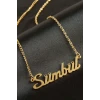ieg™ Sümbül İsimli Kolye (Kişiye Özel)
