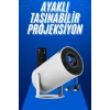 ieg™ Taşınabilir Projeksiyon Ayaklı Projektör Android Uyumlu Hdmı Girişli