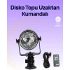 ieg™ Taşınabilir Ve Dayanıklı Plastik Kristal Led Disko Işığı
