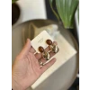 ieg™ Taşlı Küpe - Kahverengi