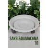Tekerlekli Saksı Altığı 37 CM BEYAZ 721051