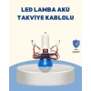 ieg™ Timsah Kıskaçlı 12V LED Ampul Kamp ve Acil Durum Lambası