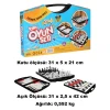ieg™ Toru 3 in 1 Çantalı Oyun Seti Satranç-Dama-Tavla