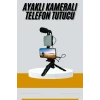 ieg™ Tripod Telefon Tutucu Kumandalı Mikrofon Led Işık Vlog Video Kayıt
