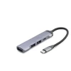ieg ™ Type-C Hub 3*Usb2.0 + Usb3.0 Gri HDX7040
