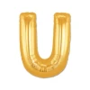 ieg™ U Harf Folyo Balon Altın Renk  40 inç