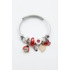 ieg™ Uğur Böceği Charmlı Bilezik - Kırmızı