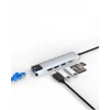 ieg™ USB C Çoklu Port Adaptör HDMI USB Ethernet SD Kart Hub