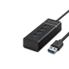 ieg™ Usb3.0 Hub 3*Usb + Usb3.0 30Cm Siyah HDX7017