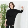 ieg™      Uzun Kol Biskilet Yaka Dokuma Triko - Siyah -