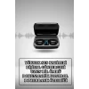 ieg™ Wireless Şarjlı Pembe Akıllı Saat ve Kablosuz Bluetooth Kulaklık Dokunmatik Kontrol