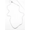 İEG Yılan Zincir Kolye - 46cm - Gümüş