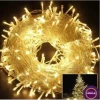 ieg™ Yılbaşı Aydınlatması 100 LED Perde Hortum Sıcak Beyaz Işık