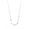 ieg™ Yıldız Ezme Zincir Kolye - 45cm - Gümüş