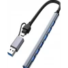 ieg™ ZR288 7 Port Ads303/D Type-C Usb Metal Usb Hub