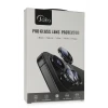 ieg™  Apple iPhone 13 PVD Metal Kamera Lens - Siyah