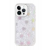 ieg™  Apple iPhone 15 Pro Max Lumi Desenli Kapak - Beyaz