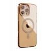 ieg™  Apple iPhone 16 Pro Max Tash Diamond Magsafe Kapak - Gold