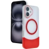 ieg™  Apple iPhone 16 Velar Magsafe Kapak - Kırmızı