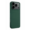 ieg™  Apple iPhone 17 Pro Max Nano içi Kadife Silikon - Koyu Yeşil