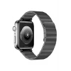 ieg™  Apple Watch 38mm KR404 Huks Kordon - Siyah