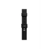 ieg™  Apple Watch 38mm KR408 Çizgili Silikon Kordon - Siyah