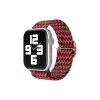 ieg™  Apple Watch 42mm Star Kordon - Zigzag Kırmızı-Siyah