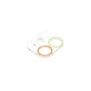 ieg™  iPhone 12 Mini Renkli Kamera Lens Koruma Cam - Sarı-Turuncu