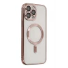 ieg™  iPhone 13 Pro Max Kılıf Kross Magneticsafe Kapak - Rose