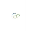 ieg™  iPhone 13 Pro Max Renkli Kamera Lens Koruma Cam - Yeşil-Sarı
