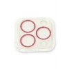 ieg™  iPhone 13 Pro Shine Kamera Lens Koruma Cam - Pembe