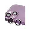 ieg™  iPhone 14 Plus Raze Metal Kamera Lens - Mor