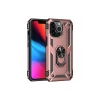 ieg™  iPhone 14 Pro Max Kılıf Sofya Yüzüklü Silikon Kapak - Rose