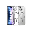 ieg™  iPhone 15 Kılıf Kross Magneticsafe Kapak - Gümüş