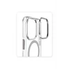 ieg™  iPhone 15 Pro Kılıf Crystal Magsafe Kapak - Şeffaf