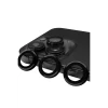 ieg™  iPhone 15 Pro Max Raze Metal Kamera Lens - Siyah